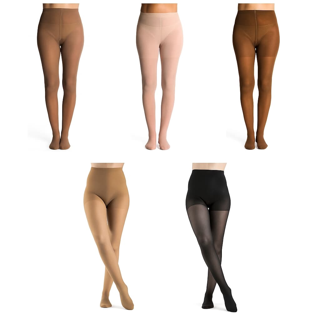 Sigvaris Women's Style Sheer Closed Toe Compression Pantyhose, 20-30mmHg - Image 1