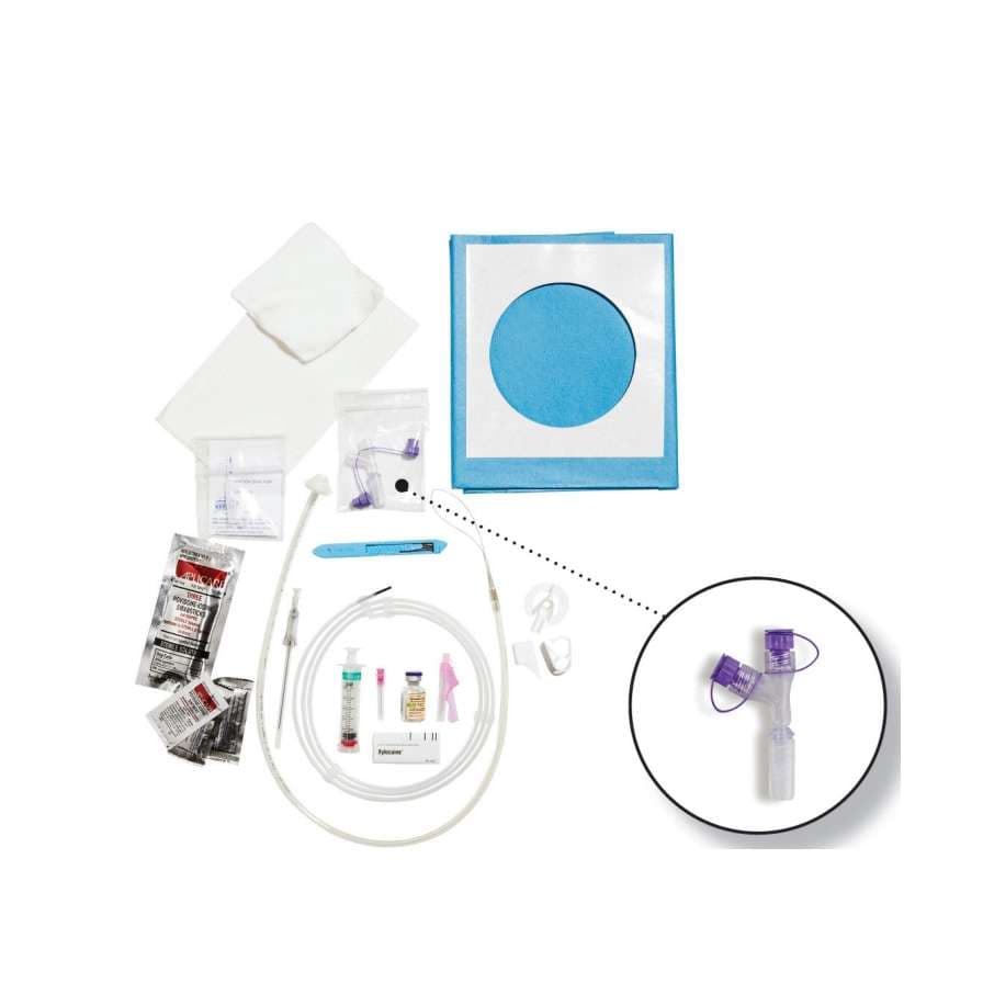 CORFLO PEG Feeding Tube, Conical Push OTW Safety Kits - Image 1