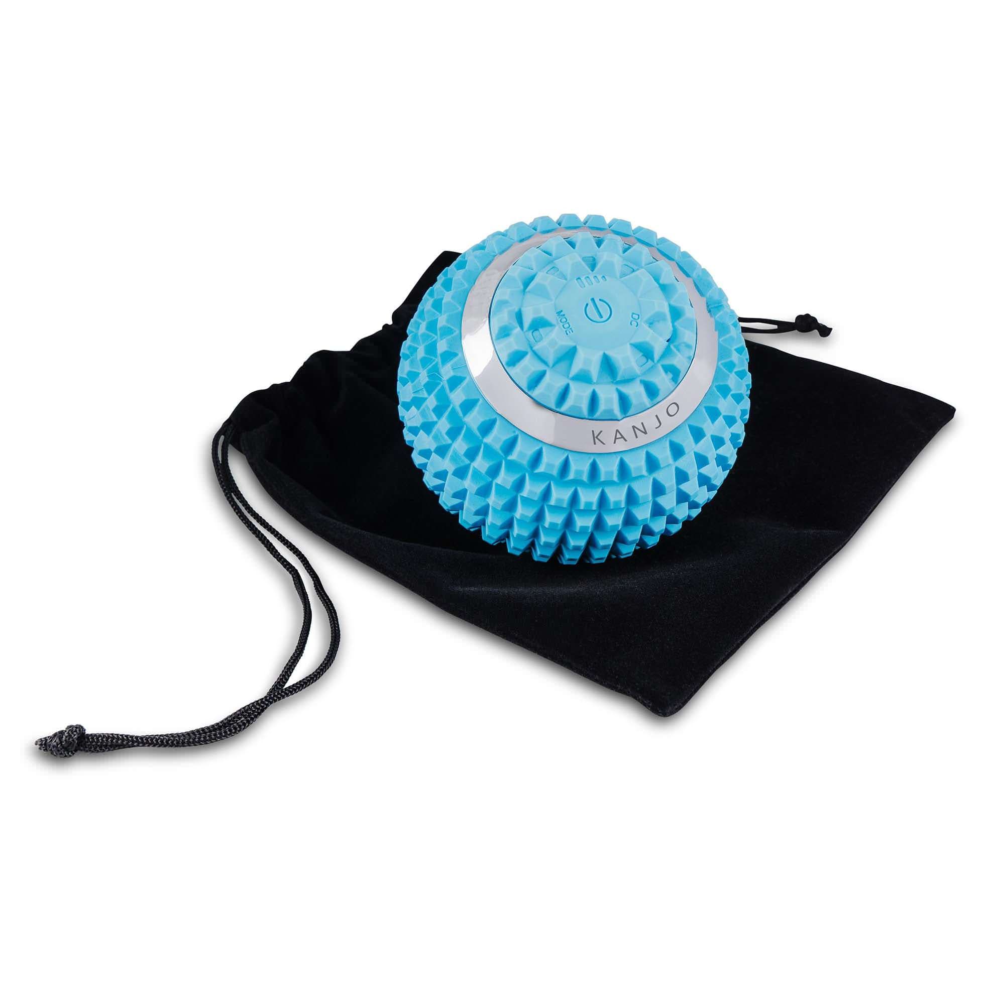 Acutens Kanjo Vibrating Acupressure Foot Massager Ball, Blue - Image 5
