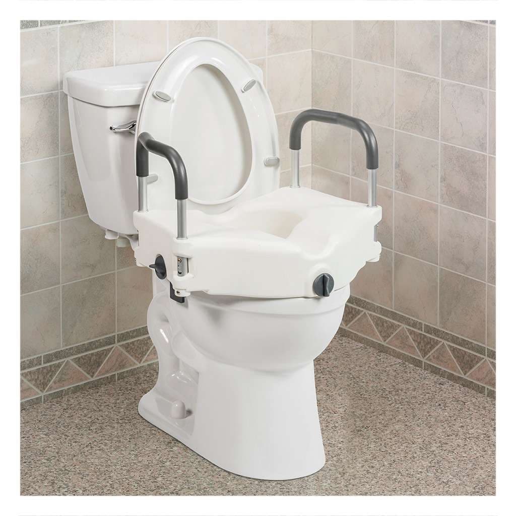 Drive PreserveTech Secure Lock Raised Toilet Seat - Image 3