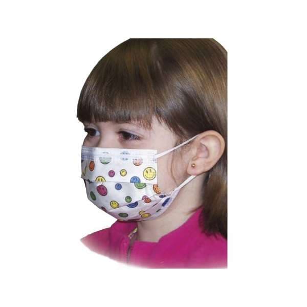 Aspen Surgical Products Procedure Mask With Kid Design - Image 1