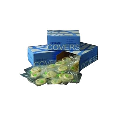 CIV-Flex Ultrasound Probe Cover Complying with ASTM F1671, 1-1/4 x 7-9/10 Inch - Box of 50 - Image 1