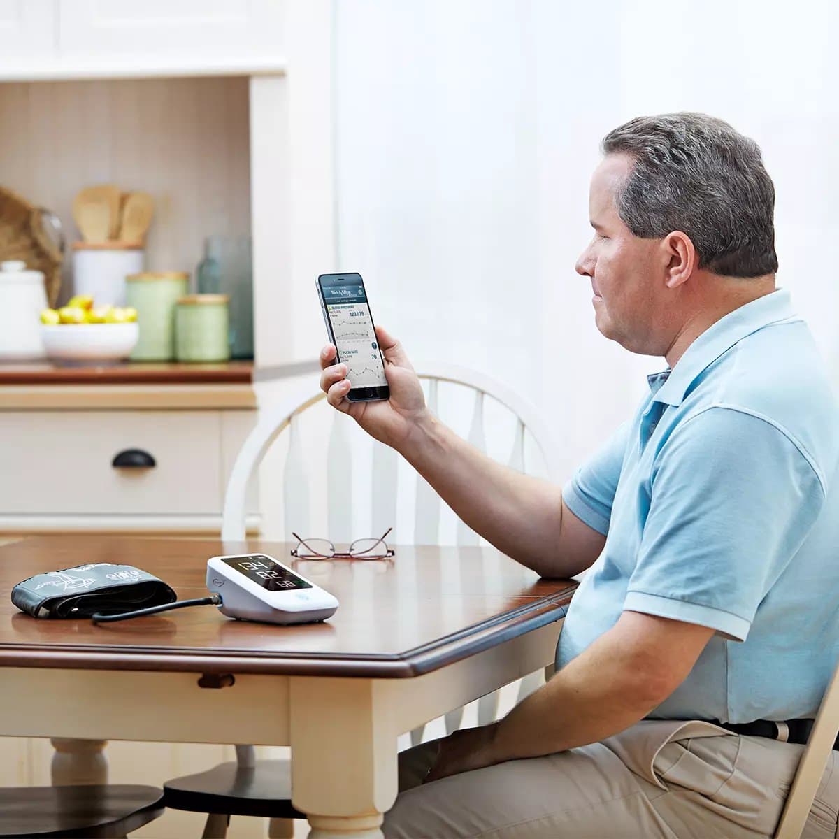 Welch Allyn Home Blood Pressure Monitor 1700 Series with SureBP Technology - Image 3