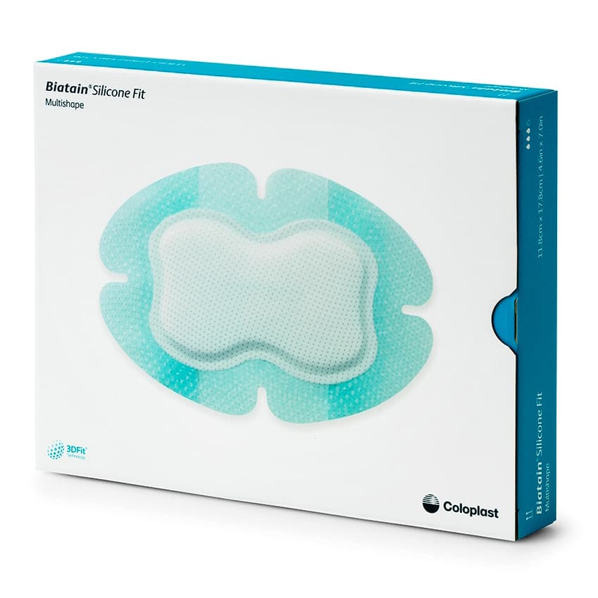 Coloplast Biatain Bordered Silicone Fit Foam Dressing - Image 5