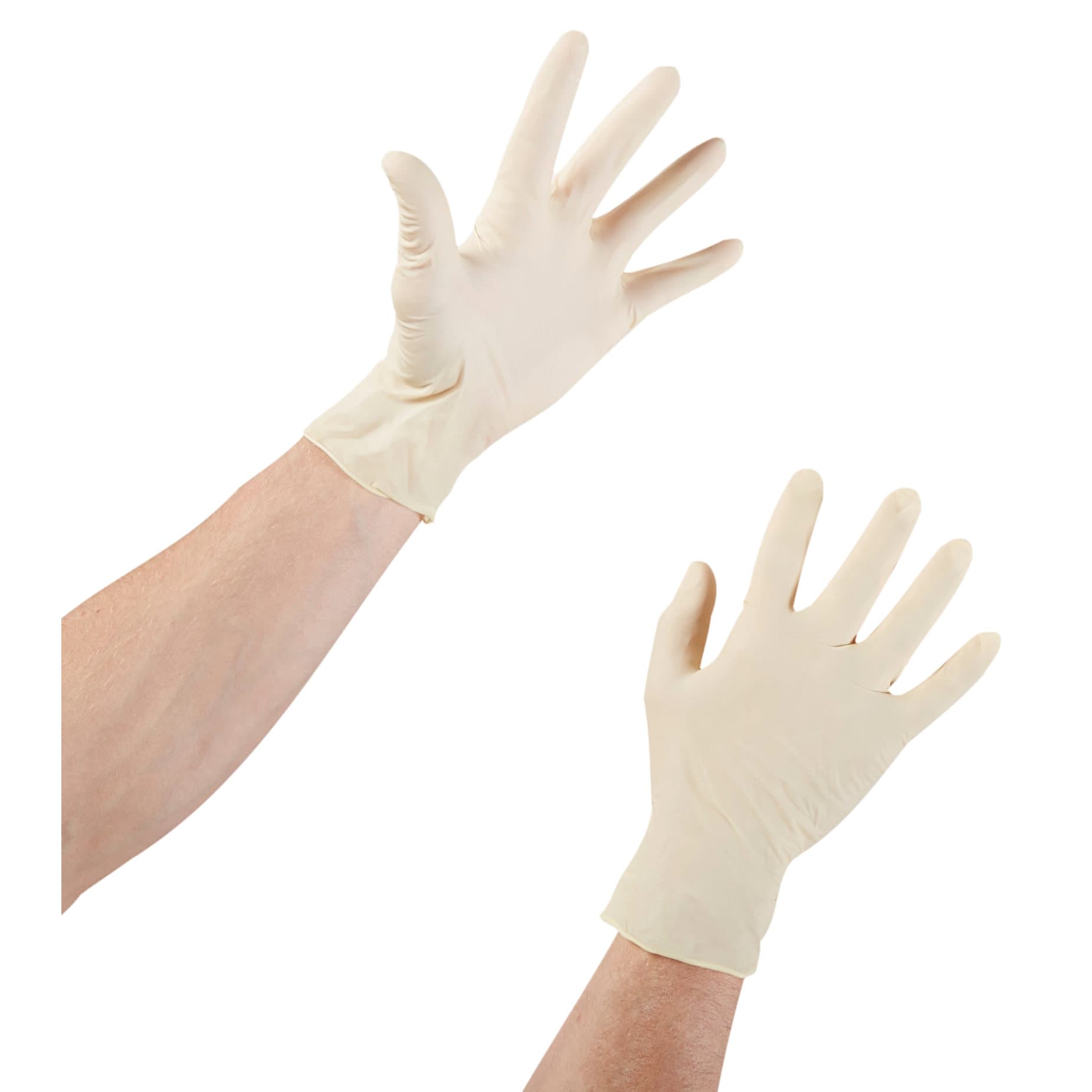 McKesson Confiderm Latex Powder Free Exam Gloves - Image 4