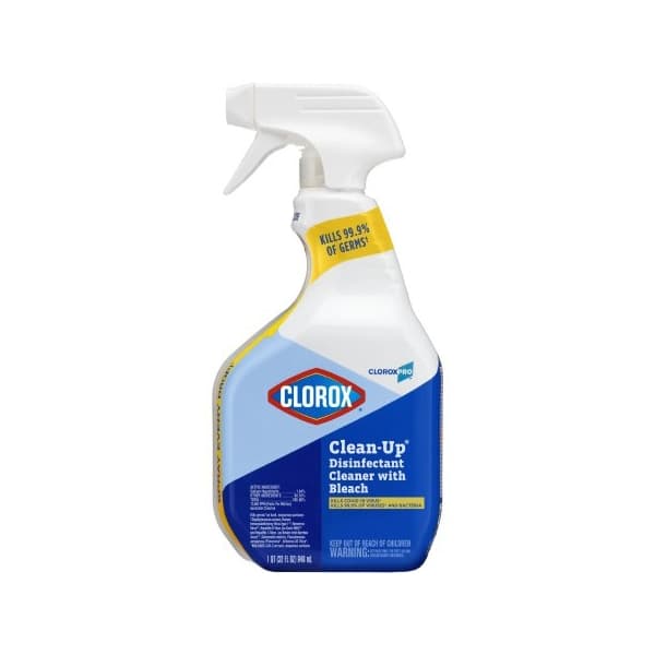 CloroxPro Clorox Clean-Up Surface Disinfectant Cleaner with Bleach, 32 oz - Case of 9 - Image 1