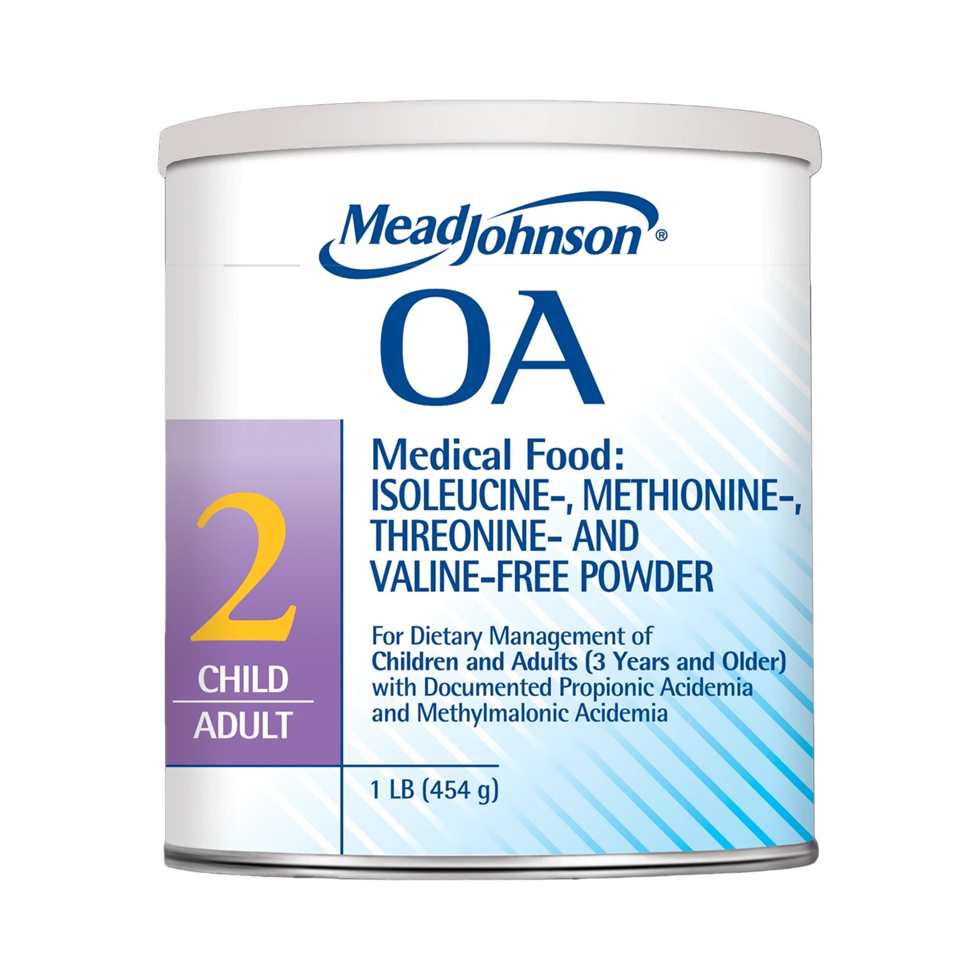 Mead Johnson OA 2 Medical Food Powder for Children and Adult, 1 lb. - Each - Image 1