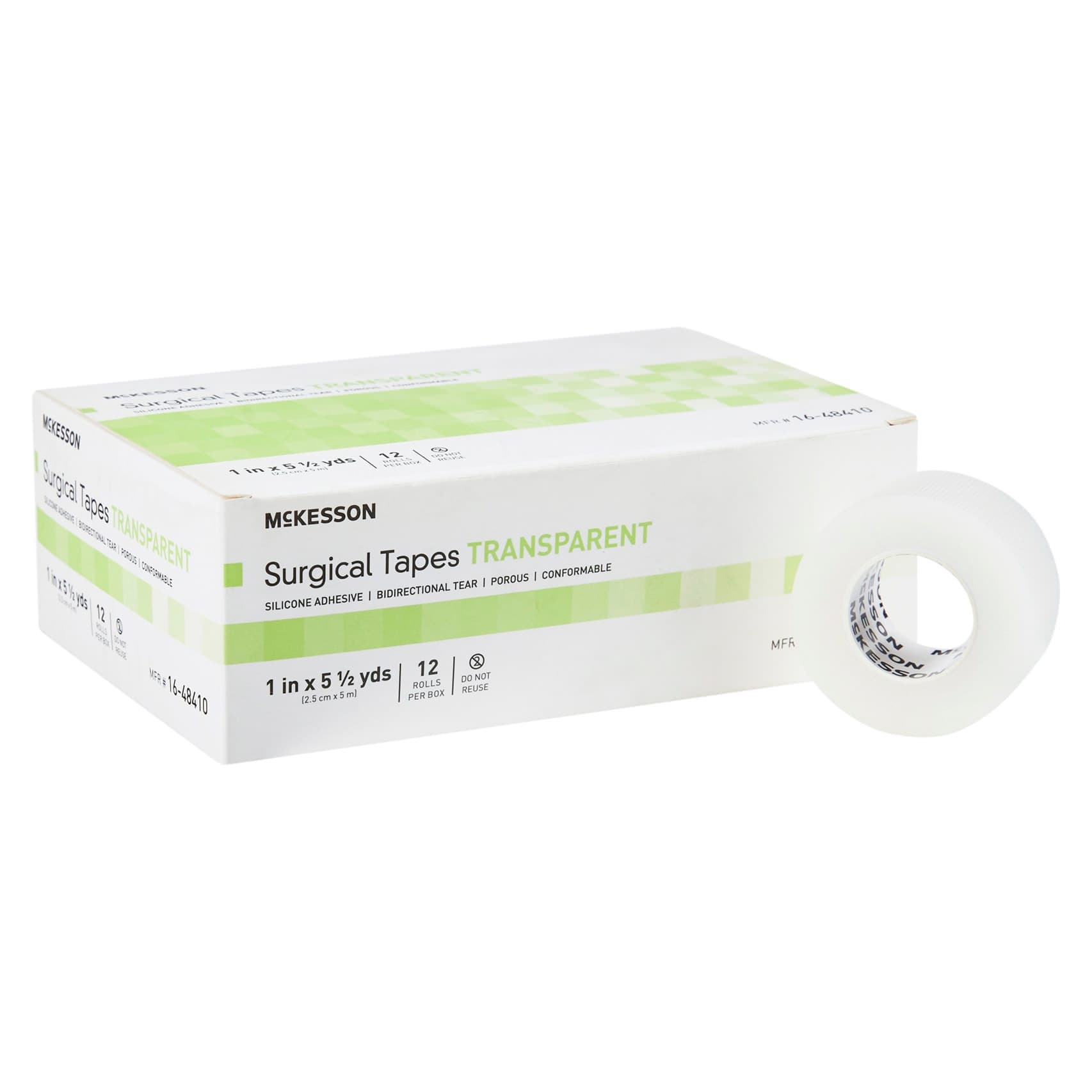 McKesson Medical Tape Transparent NonSterile - Image 1
