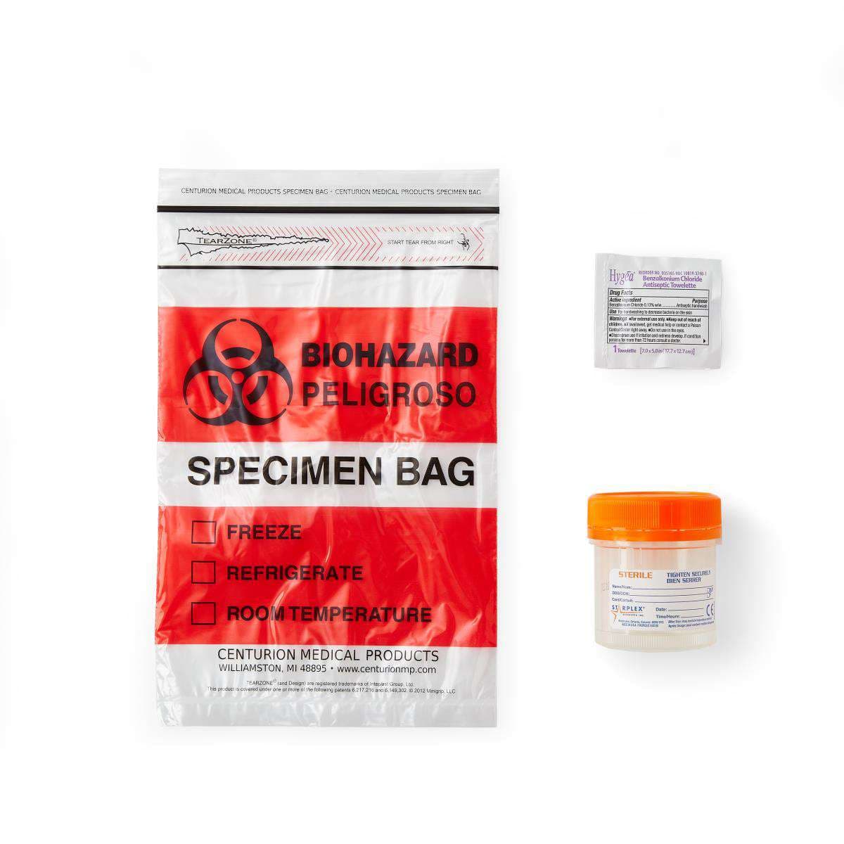 Medline Patient Specimen Kit - Case of 50 - Image 1