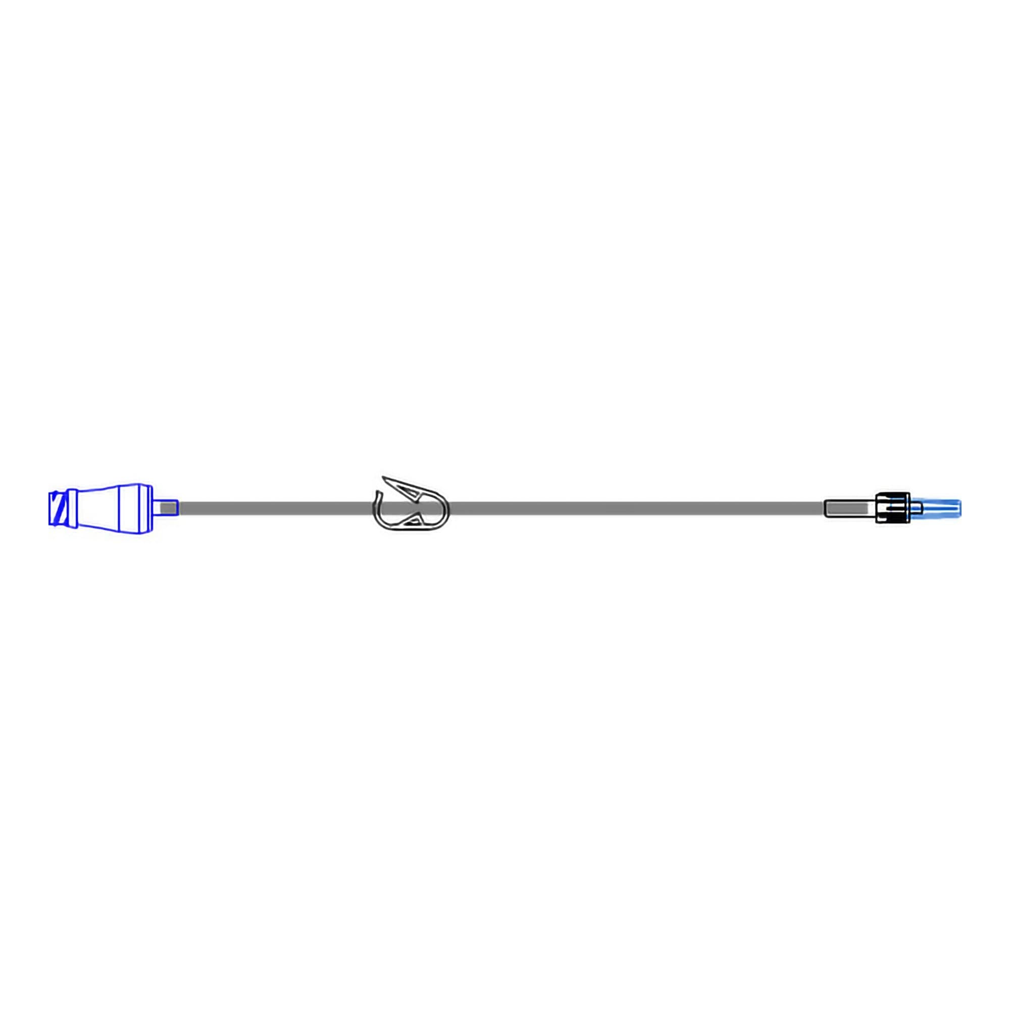 McKesson Small Bore IV Extension Set, Needle Free Port - Image 3