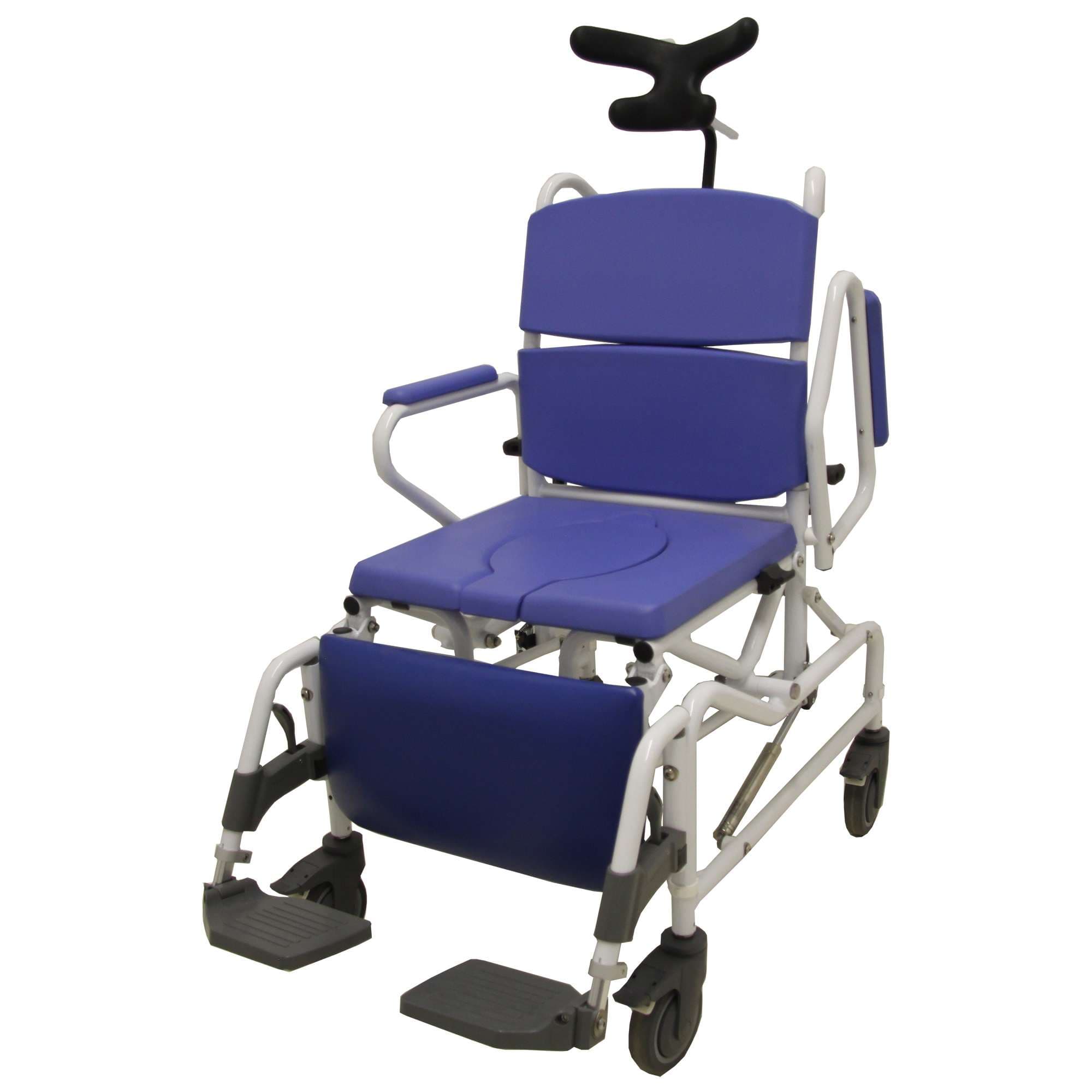 EZee Life 170 Tilt & Recline Rehab Shower Commode Chair