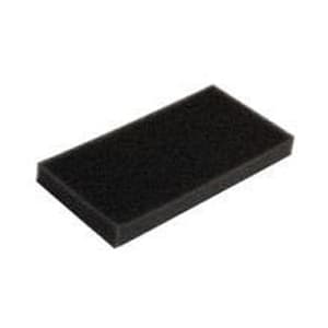 Sunset Reusable Foam Pollen Filter, 4-3/4" x 2-3/8", Gray - Image 1