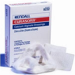 Kendall Calcium Alginate Dressing, 4 x 5-1/2 Inch - Box of 10 - Image 1