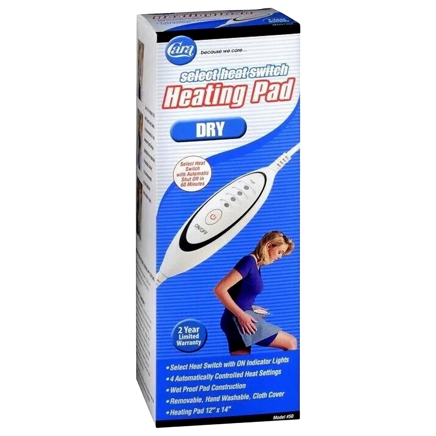 Cara Economy Heating Pad Dry, 12 x 14 Inch - Each