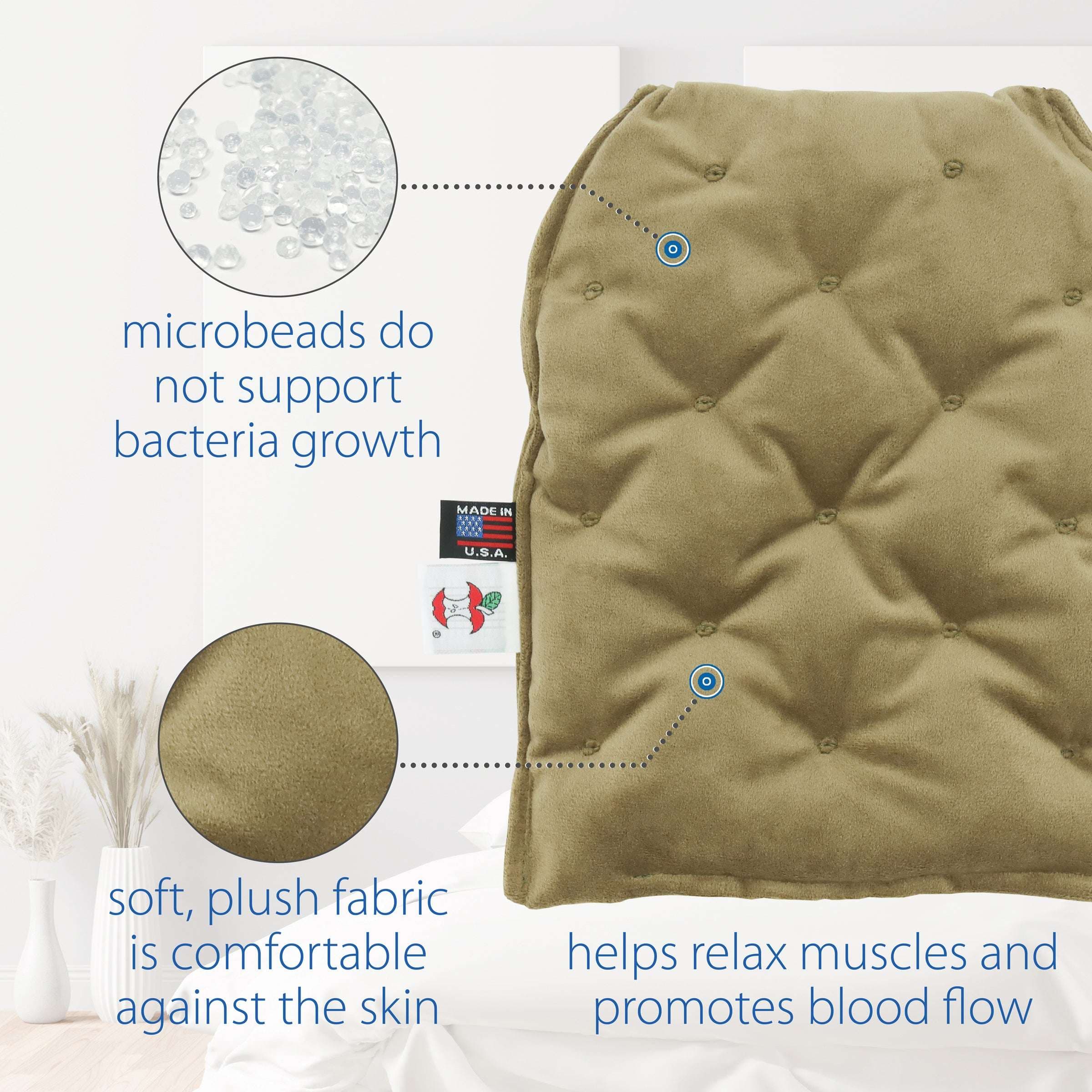 Core MicroBeads Arthritis Mitt Moist Heat Therapy Pack - Image 4