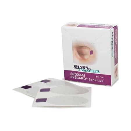 EyeGard Sensitive Eye Protector Clear Adult Disposable - Box of 50