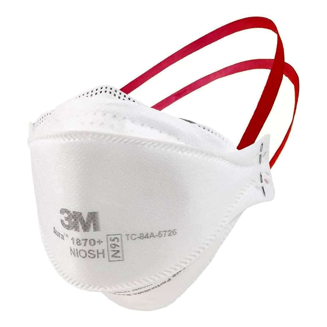 3M Aura Health Care Particulate Respirator and Surgical Mask - Box of 20 - Image 1