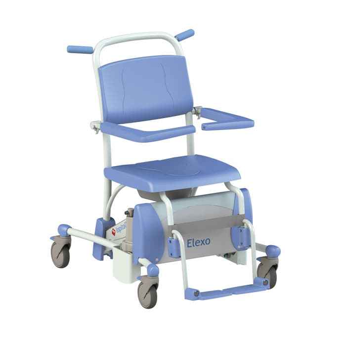 Lopital Elexo Shower-Toilet Chair with Tilt-in-Space - Image 6