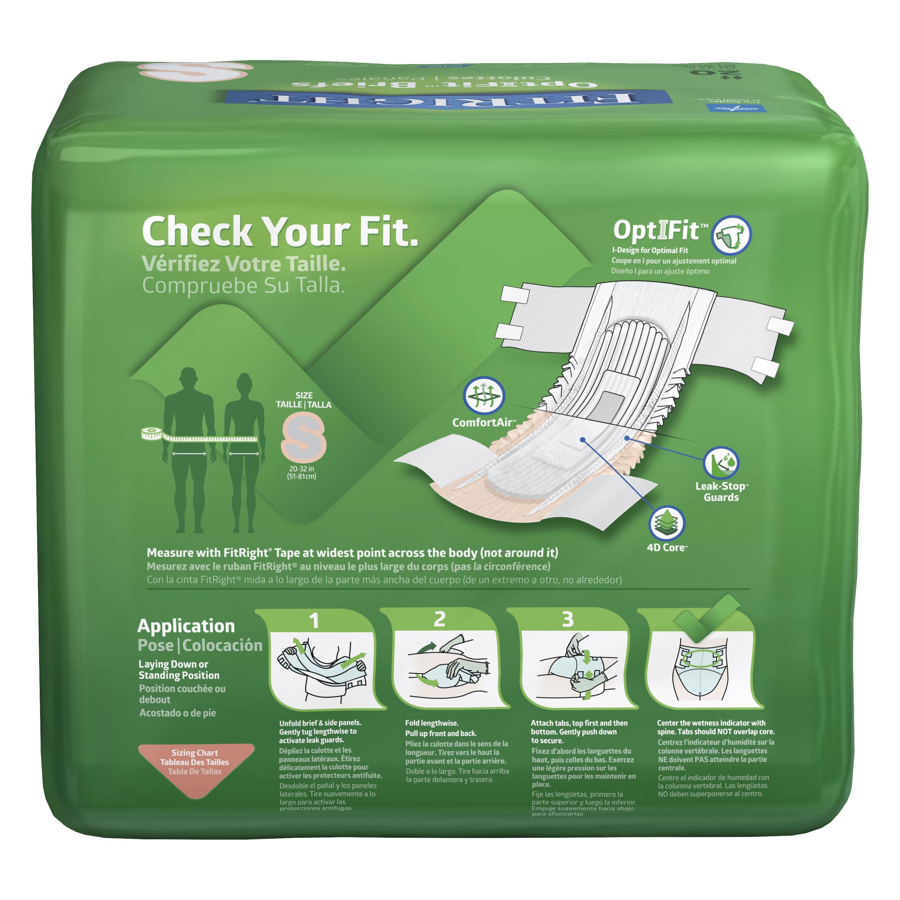 FitRight OptiFit Ultra Disposable Briefs - Image 2