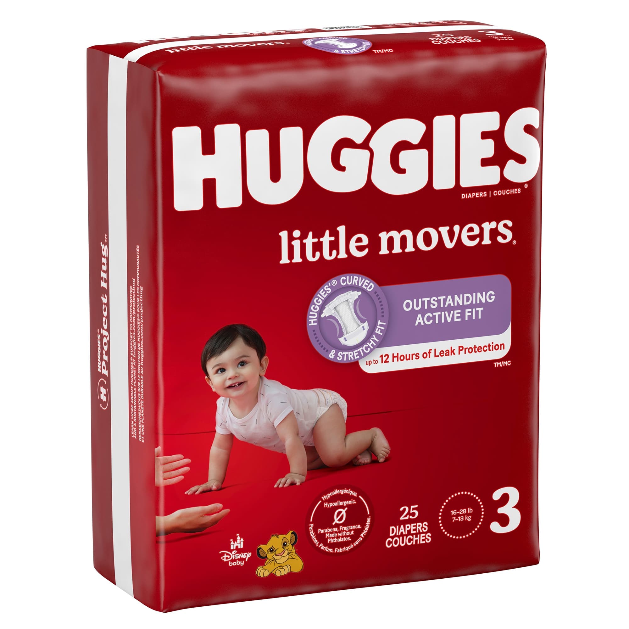Huggies Little Movers Baby Diapers