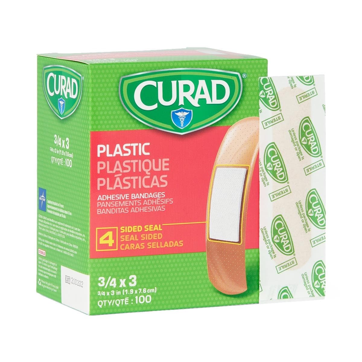 Curad Plastic Adhesive Patch - Image 2