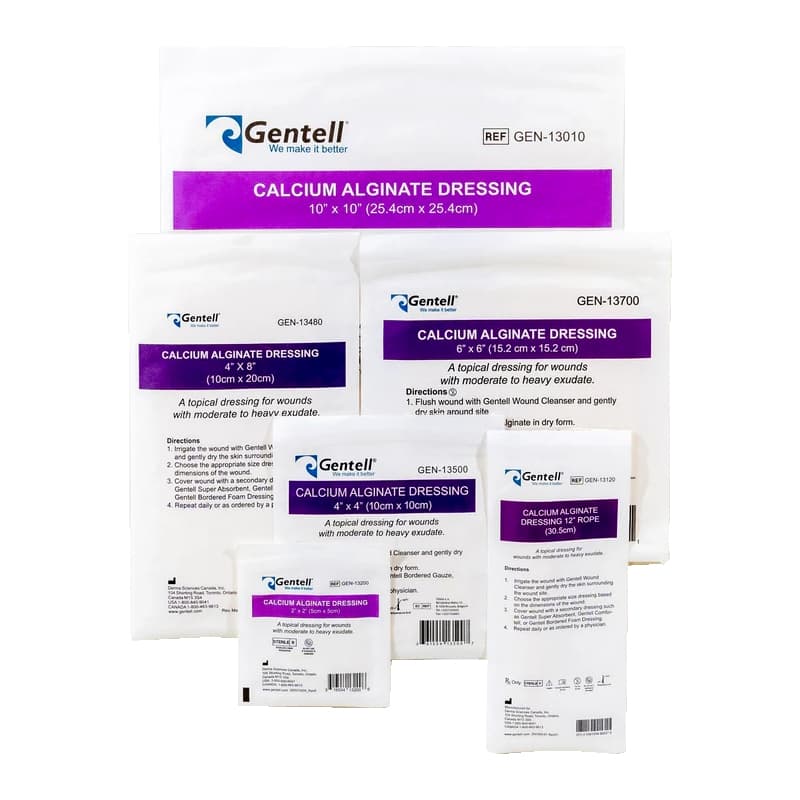Gentell Calcium Alginate Dressing