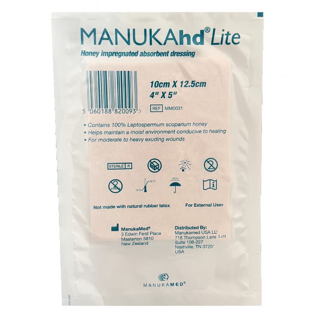 ManukaMed Manukahd Lite Honey Impregnated Dressing - Image 3