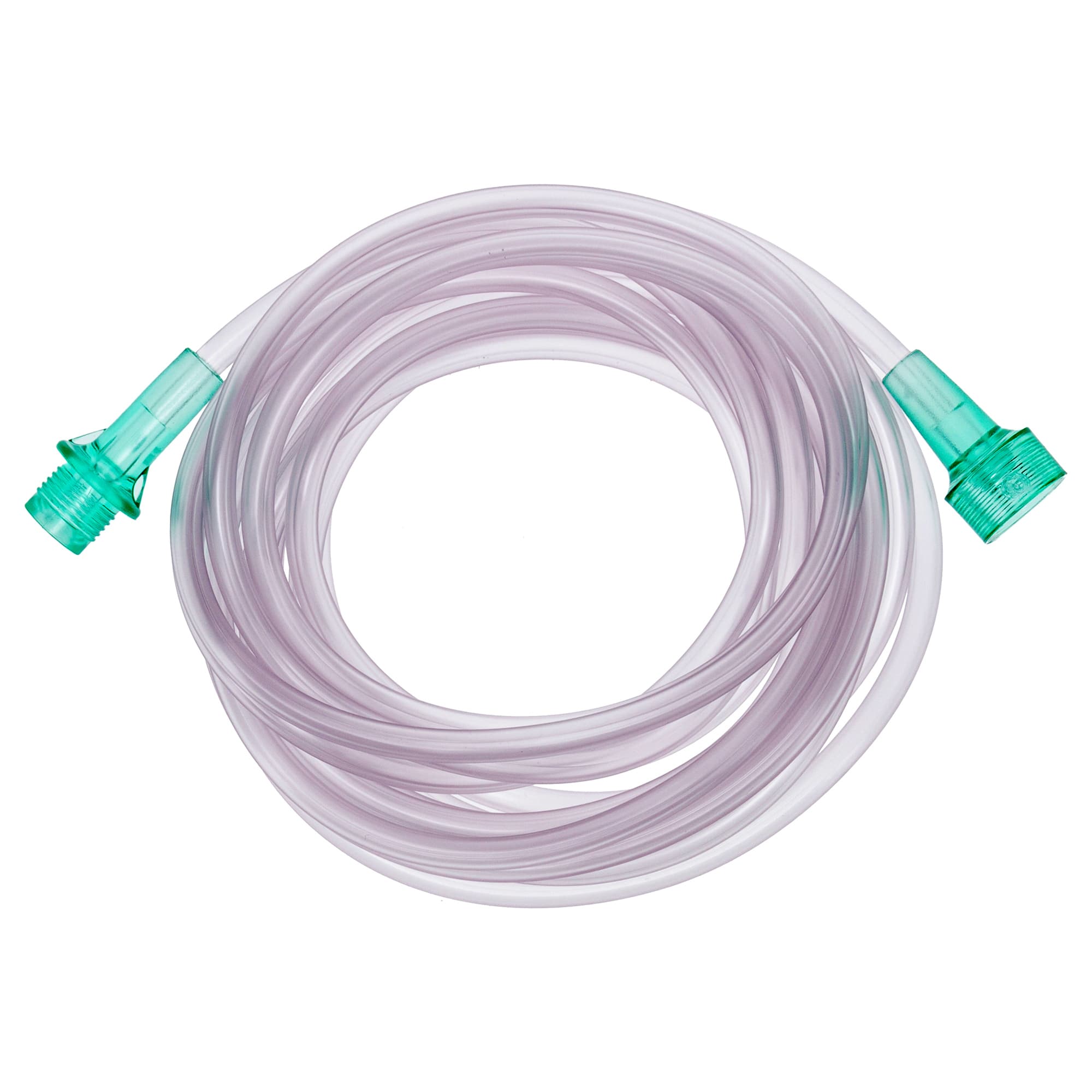 AirLife Oxygen Tubing Crush-Resistant Lumen, U-Connector, 14 Foot Tubing - Image 1