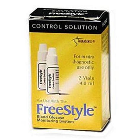 FreeStyle High/Low Flow Control Solution, Red