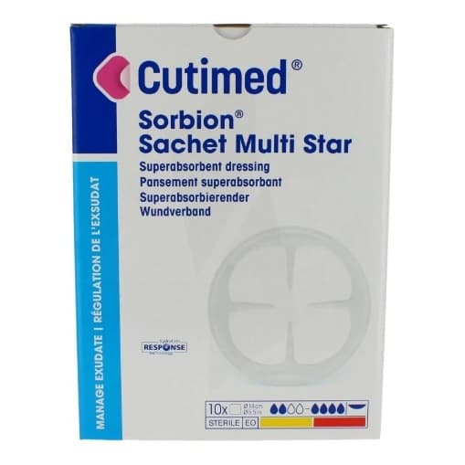 Cutimed Sorbion Sachet Multi Star Wound Dressing - Image 3