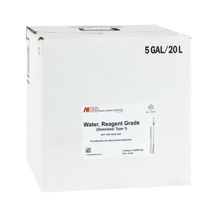 Medical Chemical Chemistry Reagent Deionized Water 100% Liquid