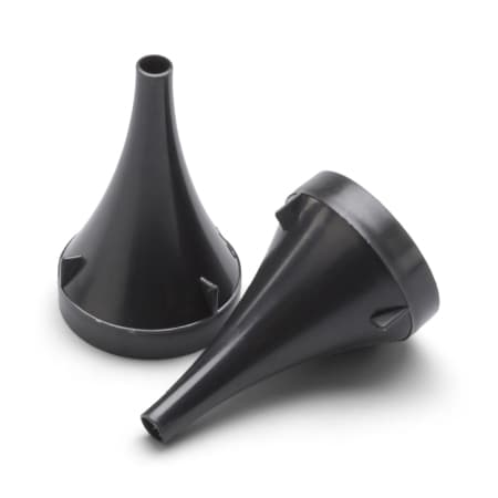 KleenSpec Ear Speculum Tip, Black, 4 mm - Box of 20 - Image 1