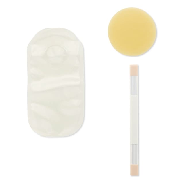 Pouchkins Premie 1-Piece Ostomy Pouch with Flat Barrier - Box of 15 - Image 1