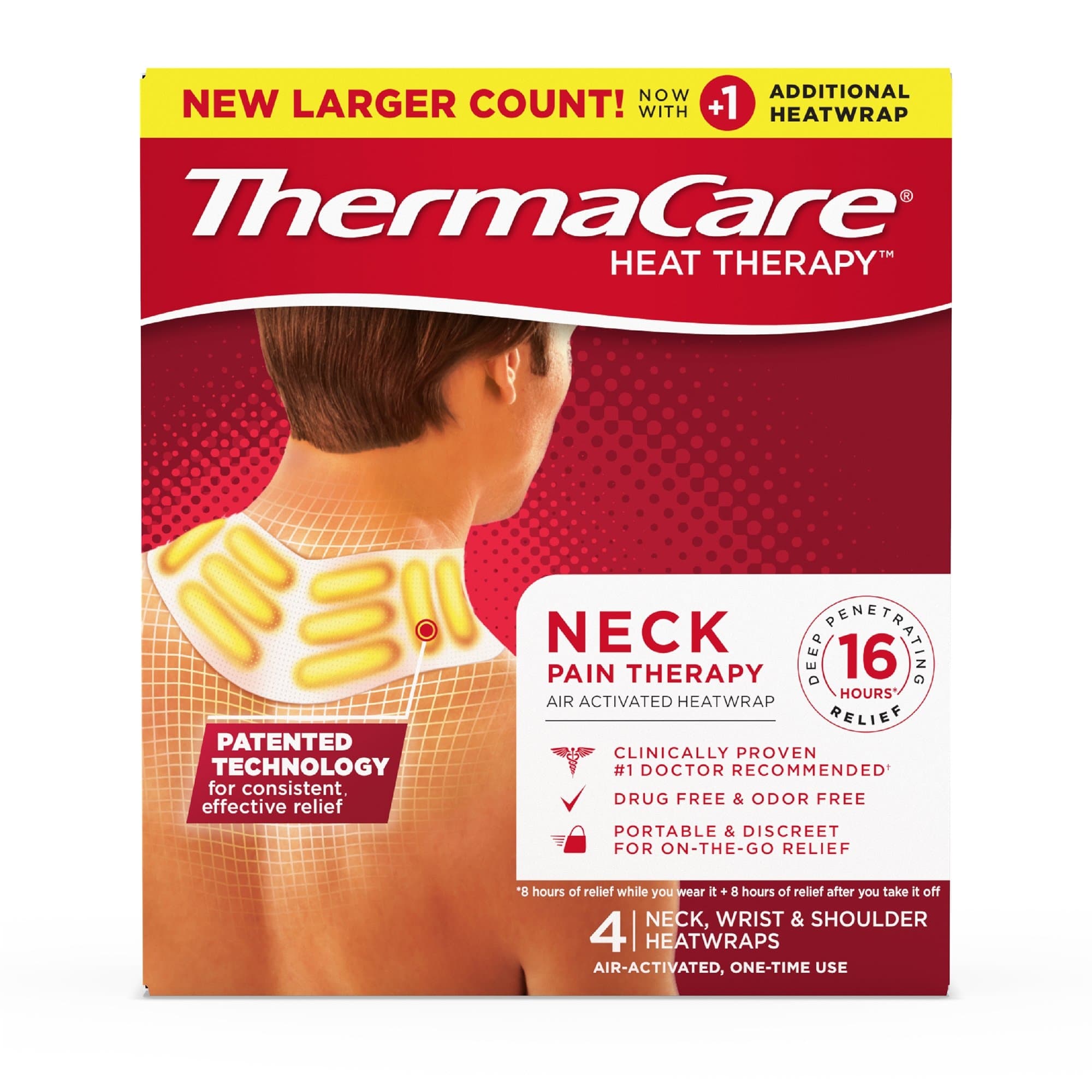 ThermaCare HeatWraps Instant Hot Patch Heat Therapy - Image 2