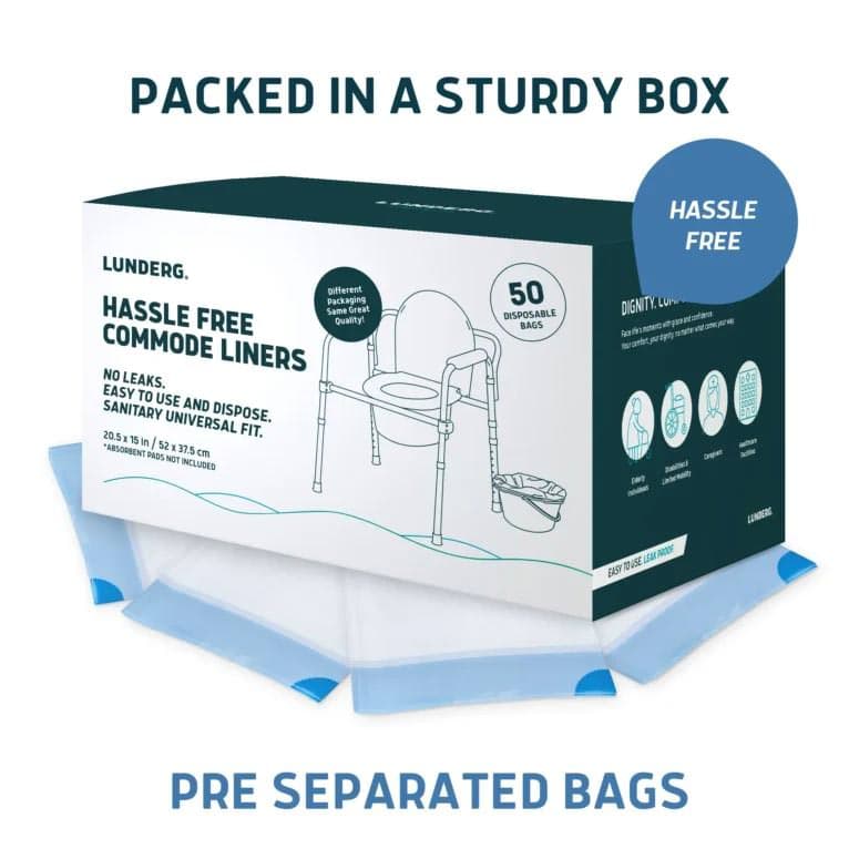 Pre-separated bags of 50/100/250 counts