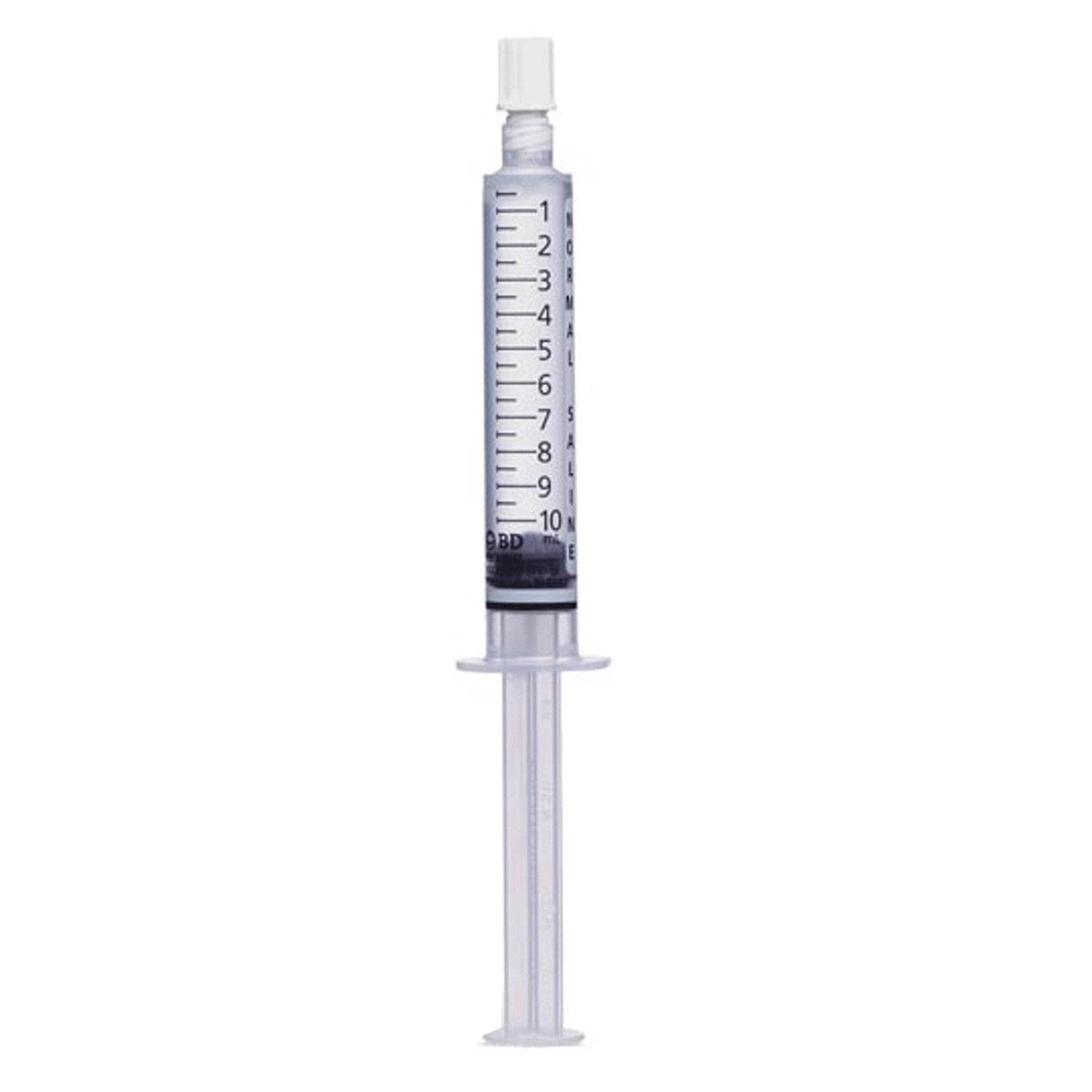 BD PosiFlush Prefilled Normal Saline Flush Syringe, 10 mL - Case of 480 - Image 4
