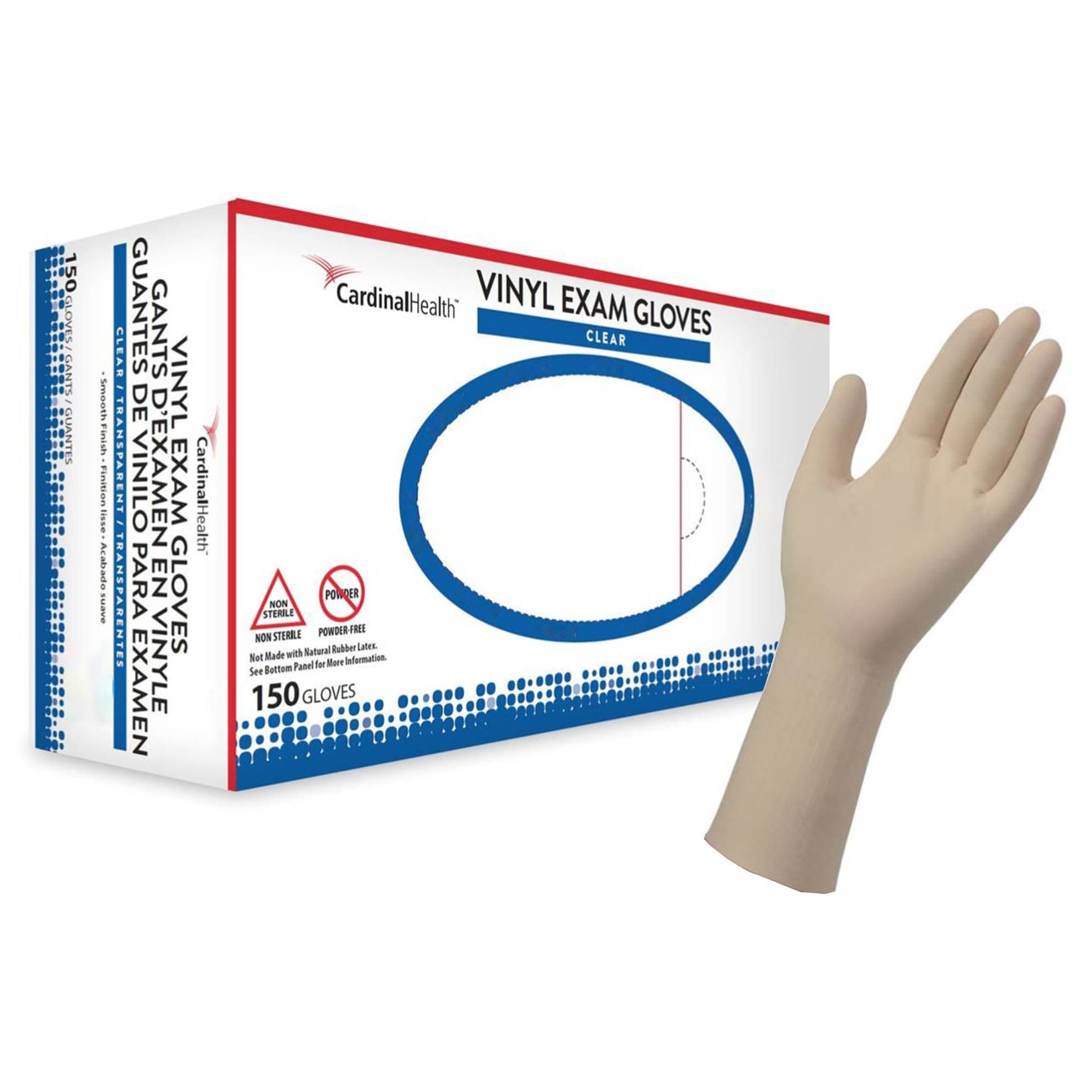 Cardinal ESTEEM Vinyl Exam Gloves - Image 2
