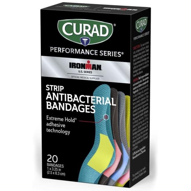 Curad Performance Series IRONMAN Antibacterial Bandages - Image 1
