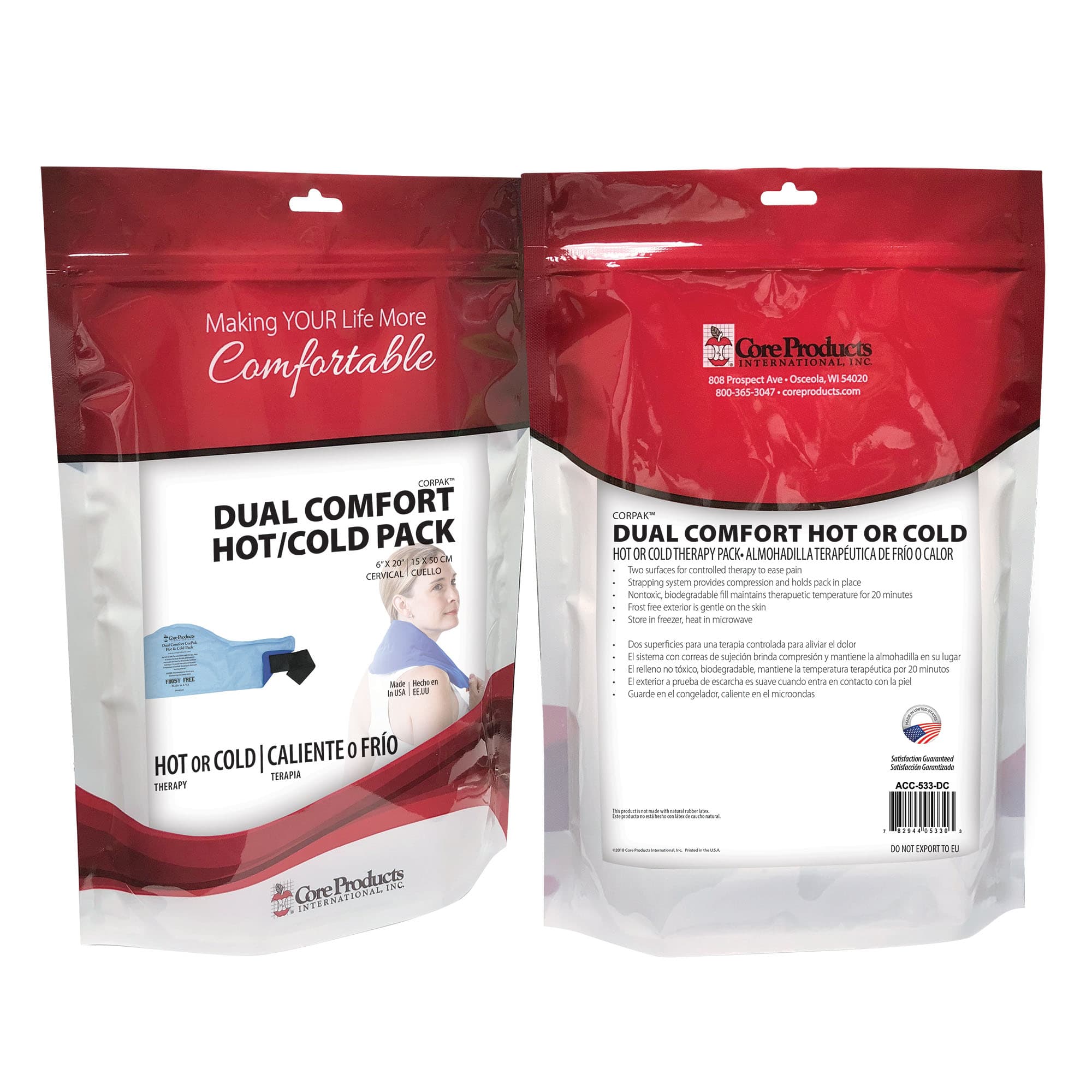 Core Dual Comfort CorPak Hot and Cold Therapy Pack - Image 11