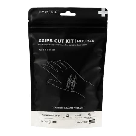 My Medic MED PACKS ZZIPS Cut Kit First Aid Kit 2.2 X 5.1 X 8 Inch
