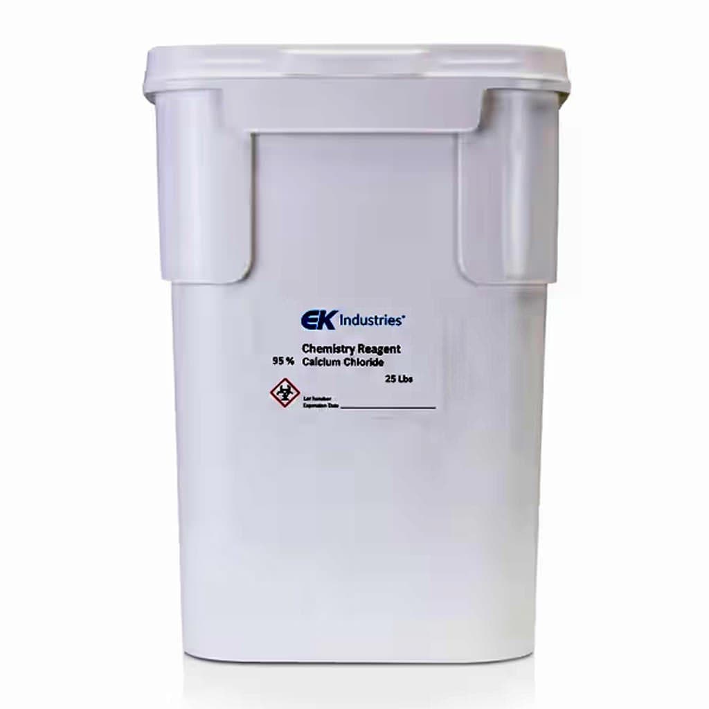 Chemistry Reagent Calcium Chloride, 95 %, 25 Lbs - Each