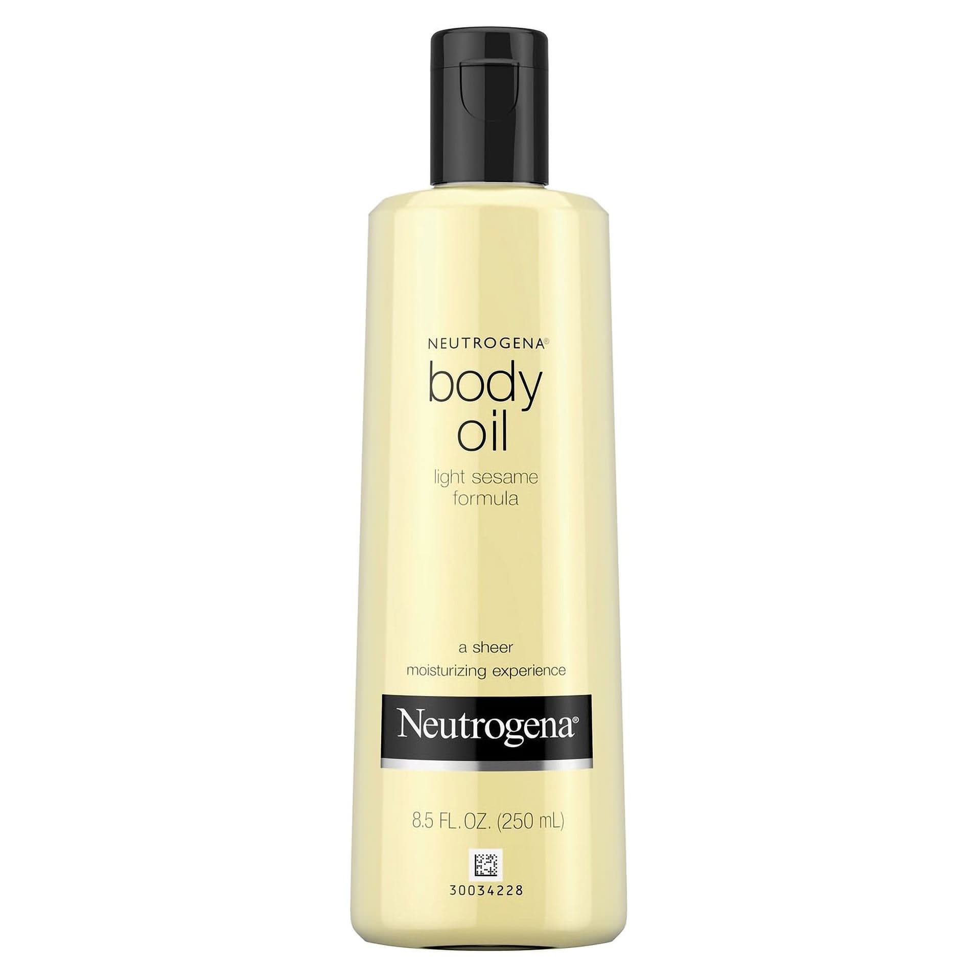 Neutrogena Body Oil Bottle Sesame Scent, 8.5 oz - Image 1