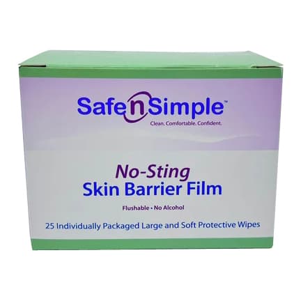 Safe N' Simple No-Sting Skin Barrier Film Wipe - Image 1