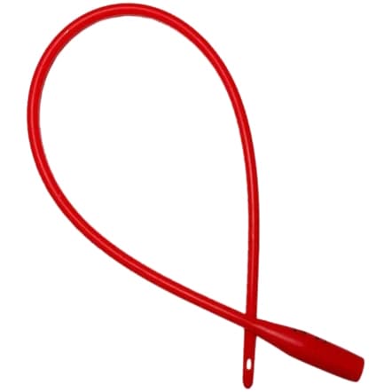 Red Rubber Intermittent Catheters