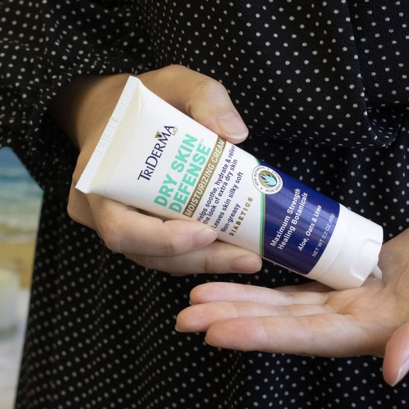 TriDerma Diabetics Dry Skin Defense Moisturizing Cream - Image 5