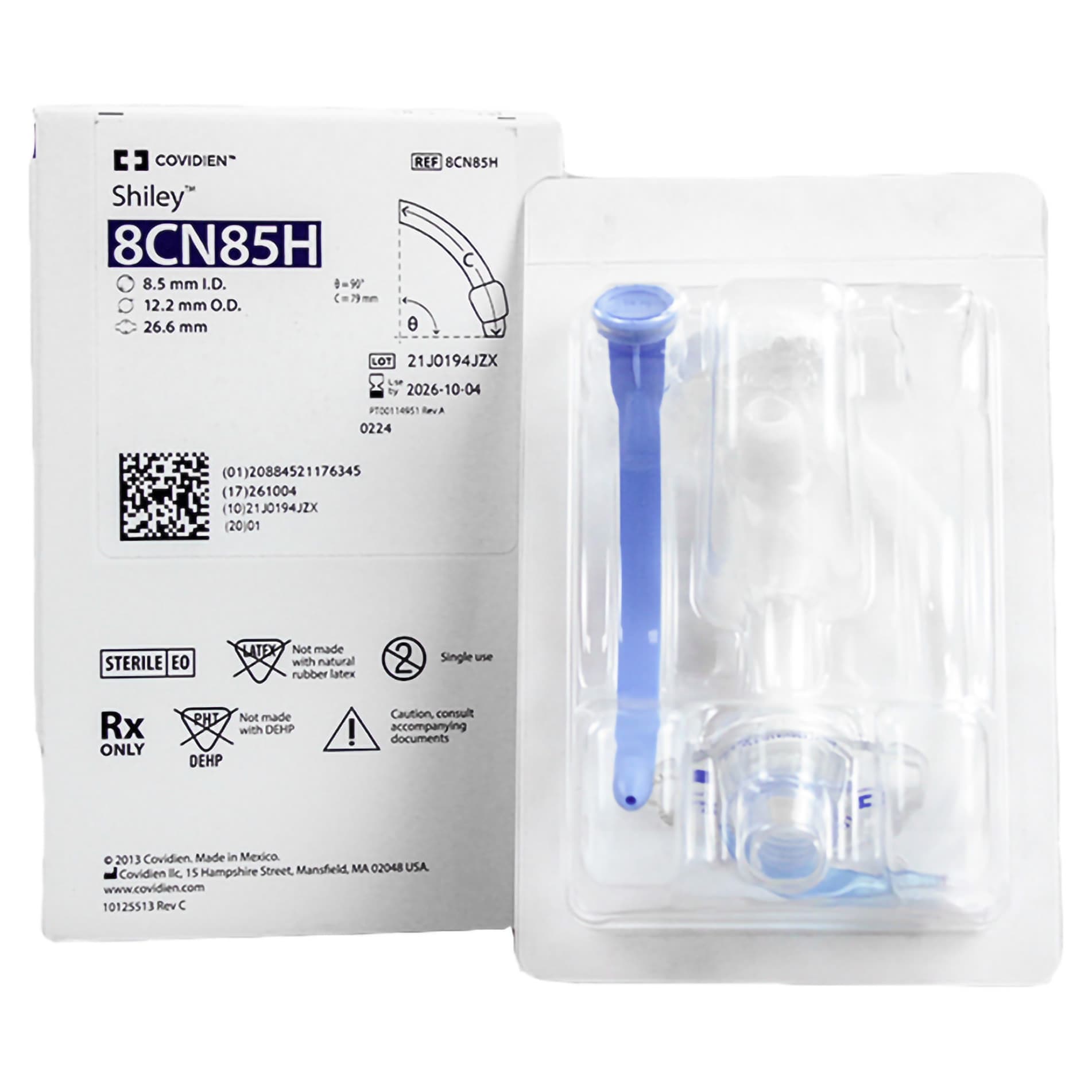 Shiley Cuffed Tracheostomy Disposable Tube For Adult - Image 2