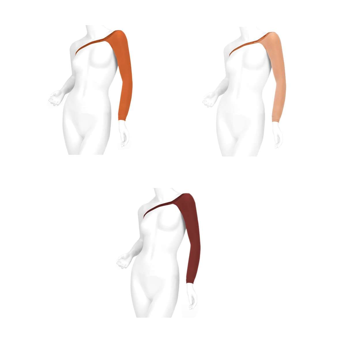 Juzo Dynamic Soft Compression Arm Sleeve with Shoulder Strap