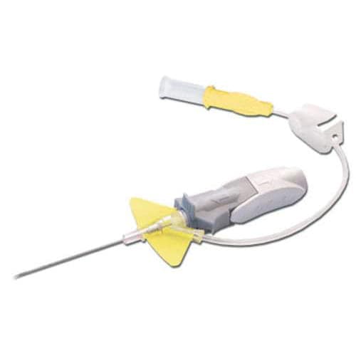 BD Nexiva Sliding Closed IV Catheter, Yellow, 24 Gauge, 0.75 Inch - Each - Image 1