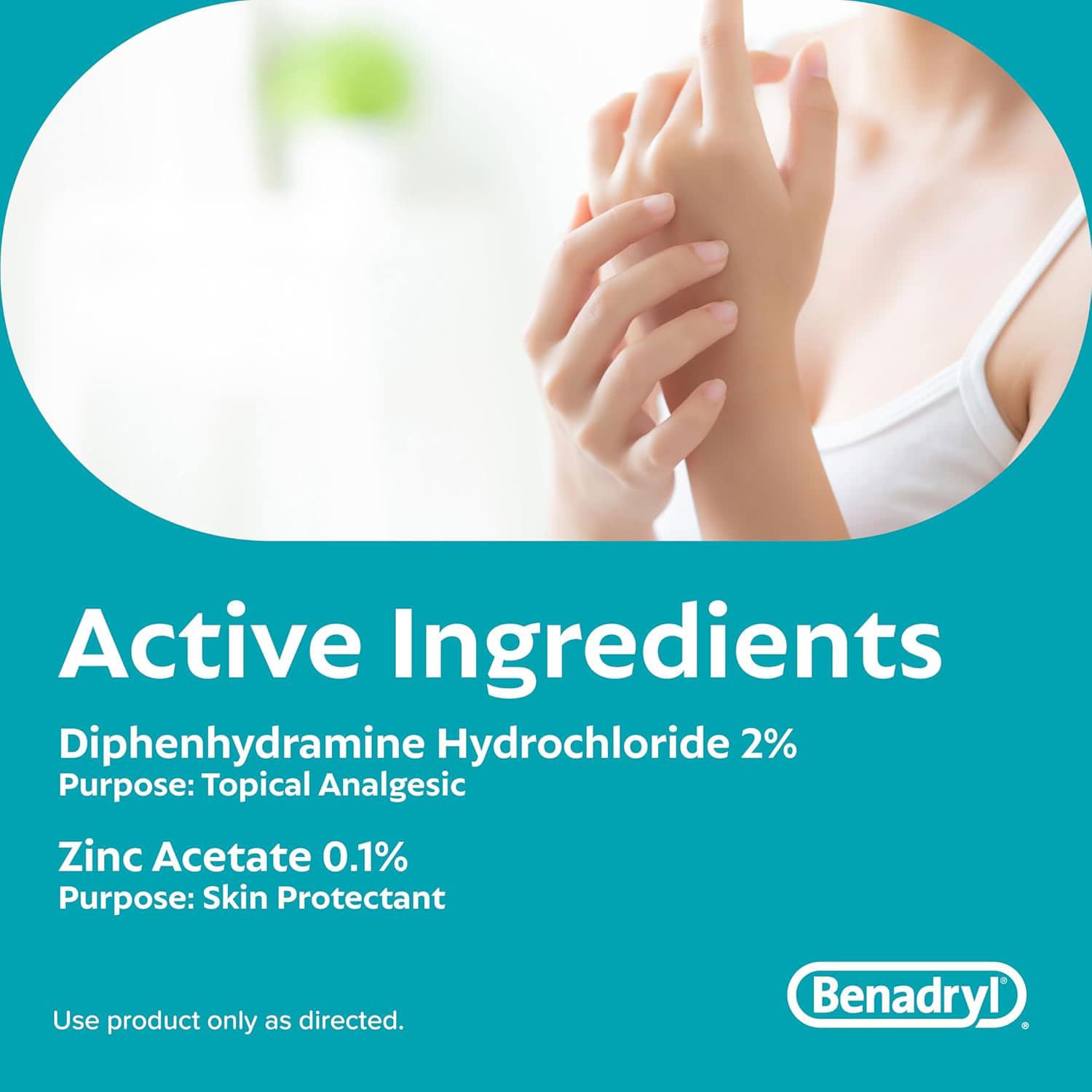 Benadryl Extra Strength Itch Relief Stick, 0.47fl oz - Image 9