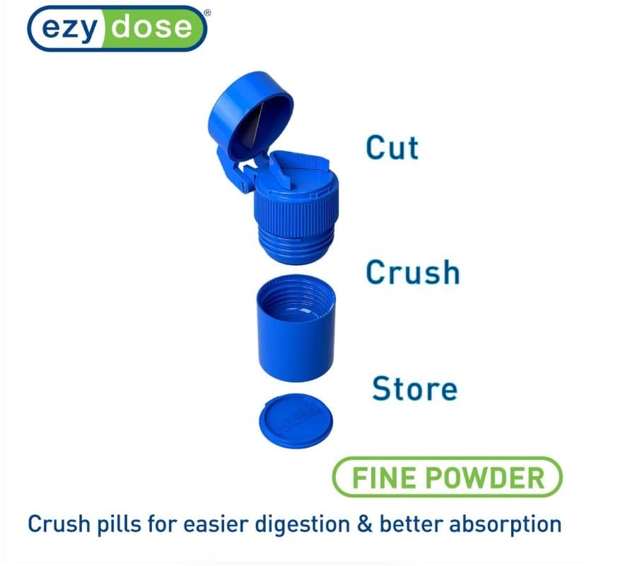 Ezy Dose Deluxe Cut N' Crush Pill Cutter and Crusher - Image 2